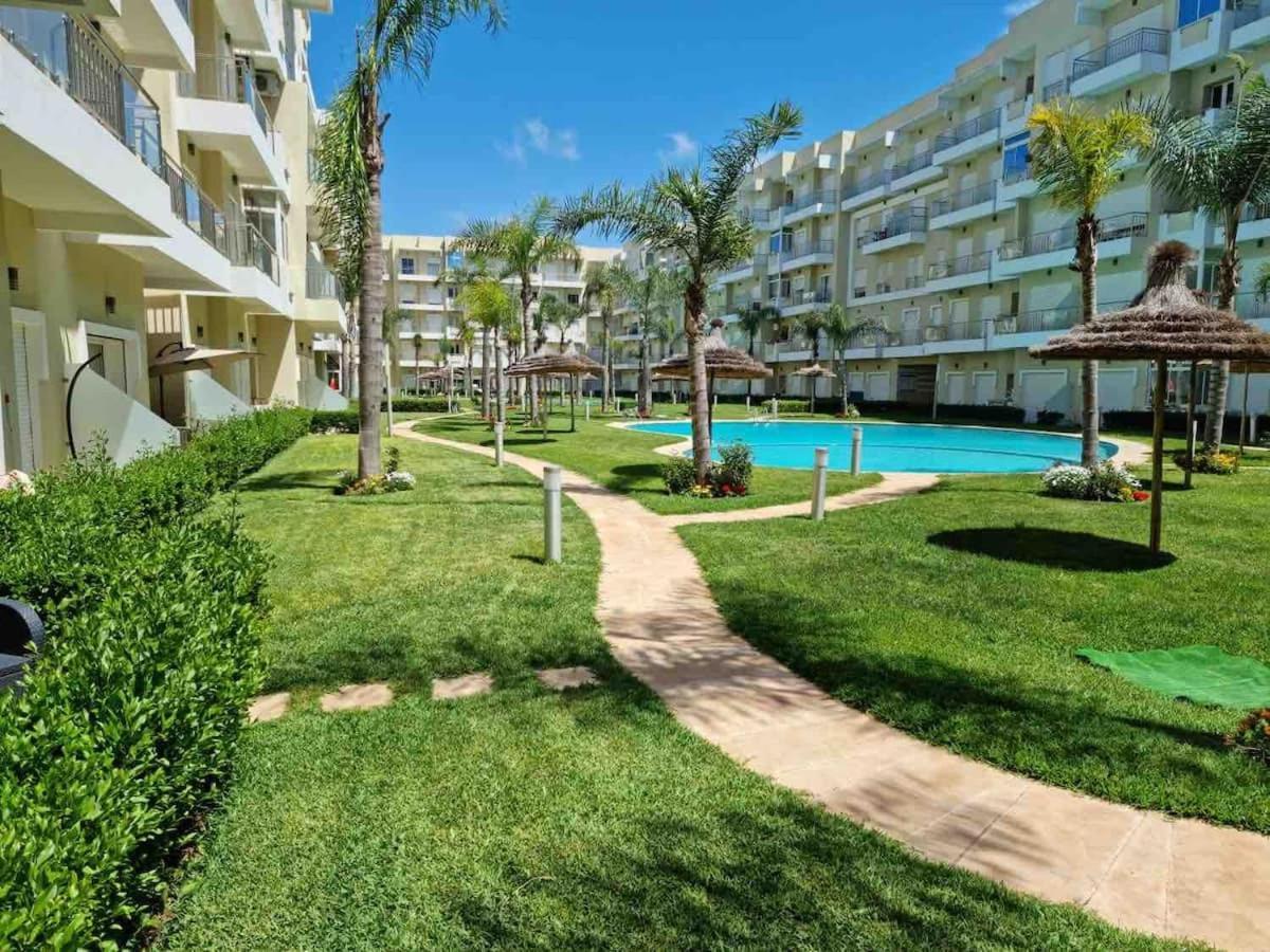 Lux Apartment In Bouznika With Pool Exterior foto